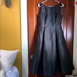 Black formal dress
